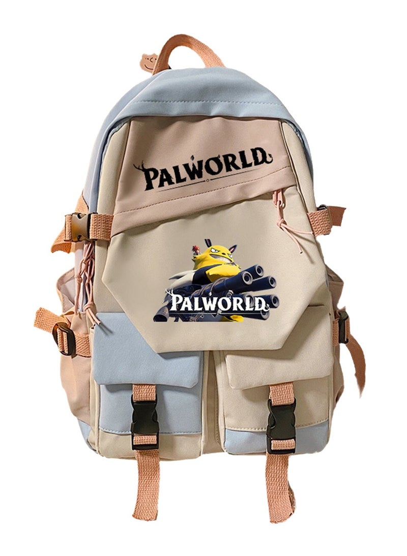 حقيبة ظهر إبداعية للطلاب من Games Palworld ذات سعة كبيرة - Image 1