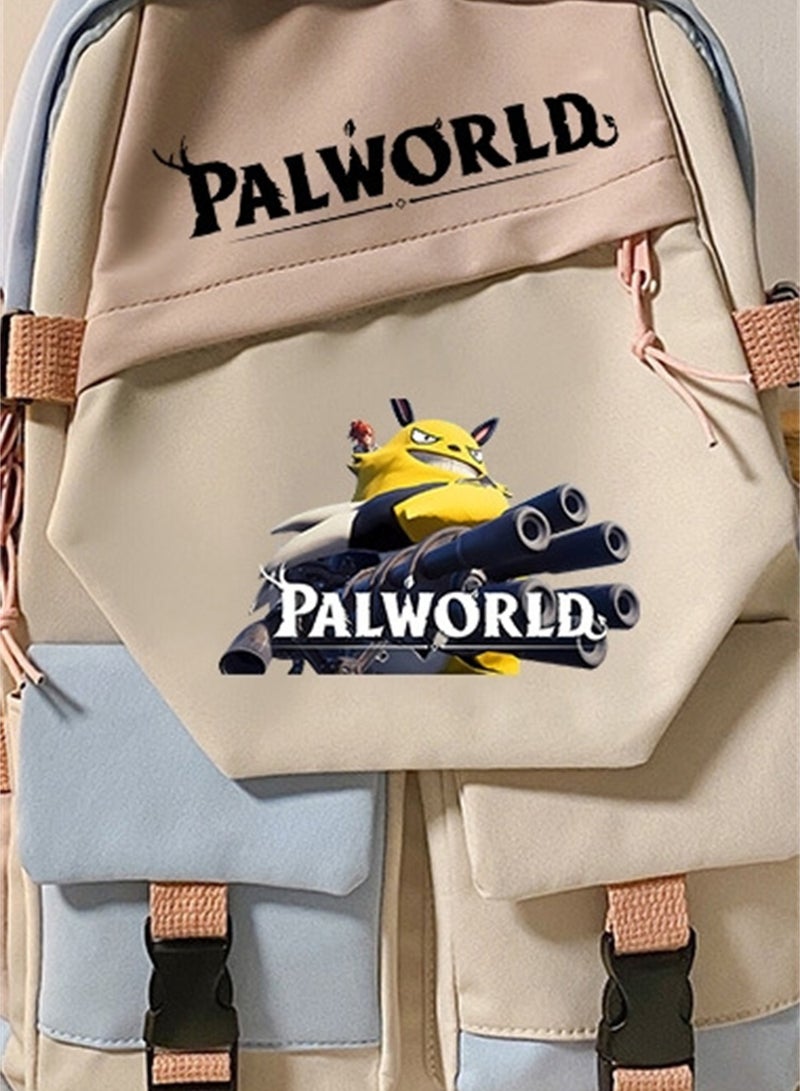 حقيبة ظهر إبداعية للطلاب من Games Palworld ذات سعة كبيرة - Image 3