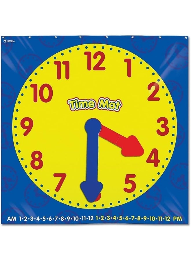 Learning Resources Learning Resources Time Activity Mat - Image 1