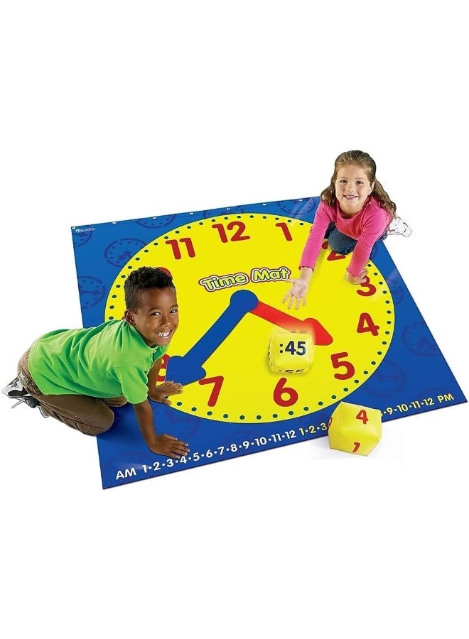 Learning Resources Learning Resources Time Activity Mat - Image 2