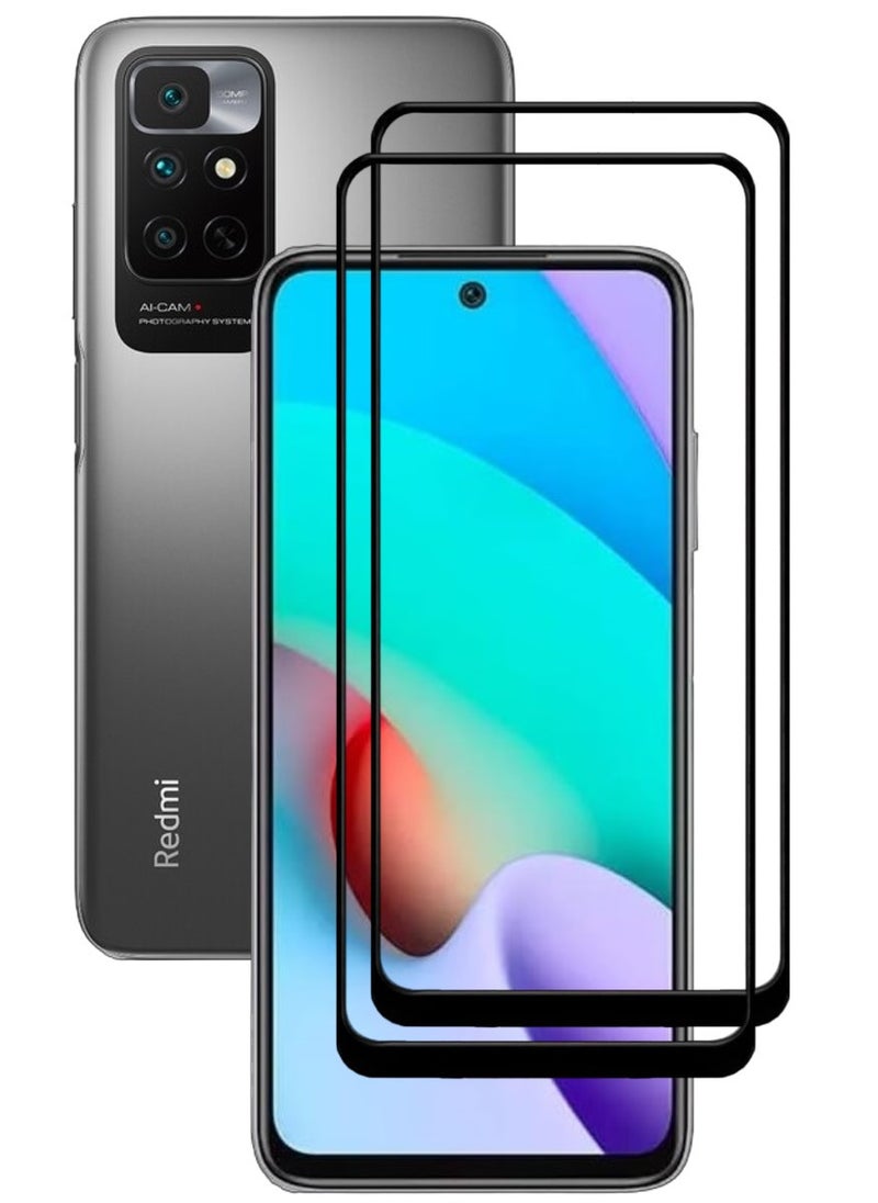 ACLIX 2 Pieces Antistatic ESD Dustproof Premium Quality High Definition Tempered Glass Screen Protector Designed For Xiaomi Redmi Note 11 4G - Image 1