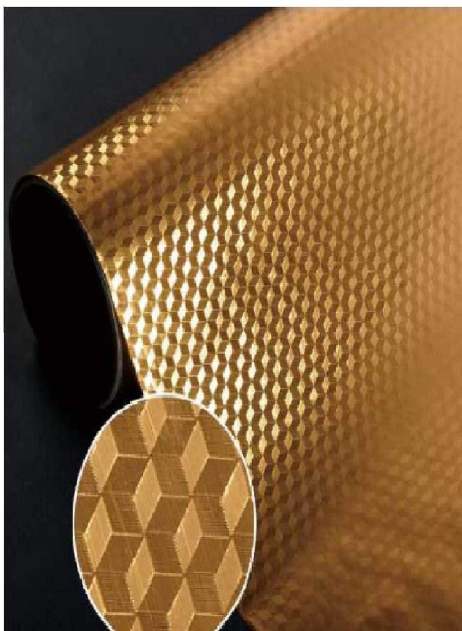 ARKIT Golden Aluminum Foil Sticker for Kitchen Oil Proof Waterproof Paper self Adhesive Paper(200 X 60 cm) - Image 5