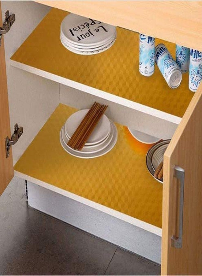 ARKIT Golden Aluminum Foil Sticker for Kitchen Oil Proof Waterproof Paper self Adhesive Paper(200 X 60 cm) - Image 4