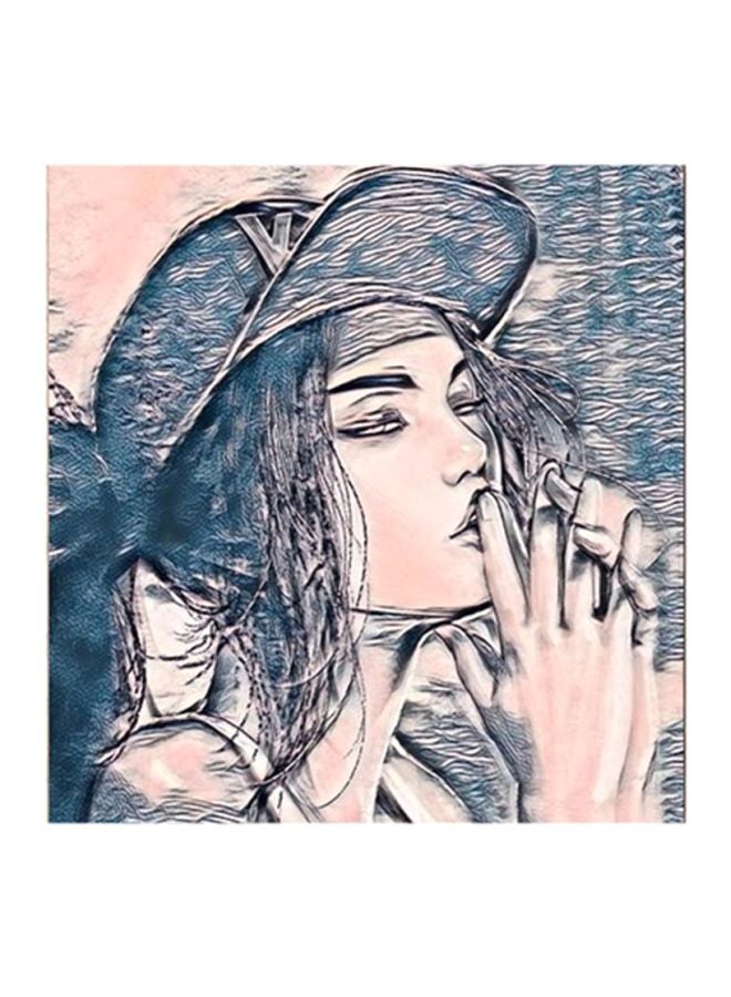 RYN Fashion Women MDF Wall Art Beige/Grey 30x0.5x31cm - Image 1