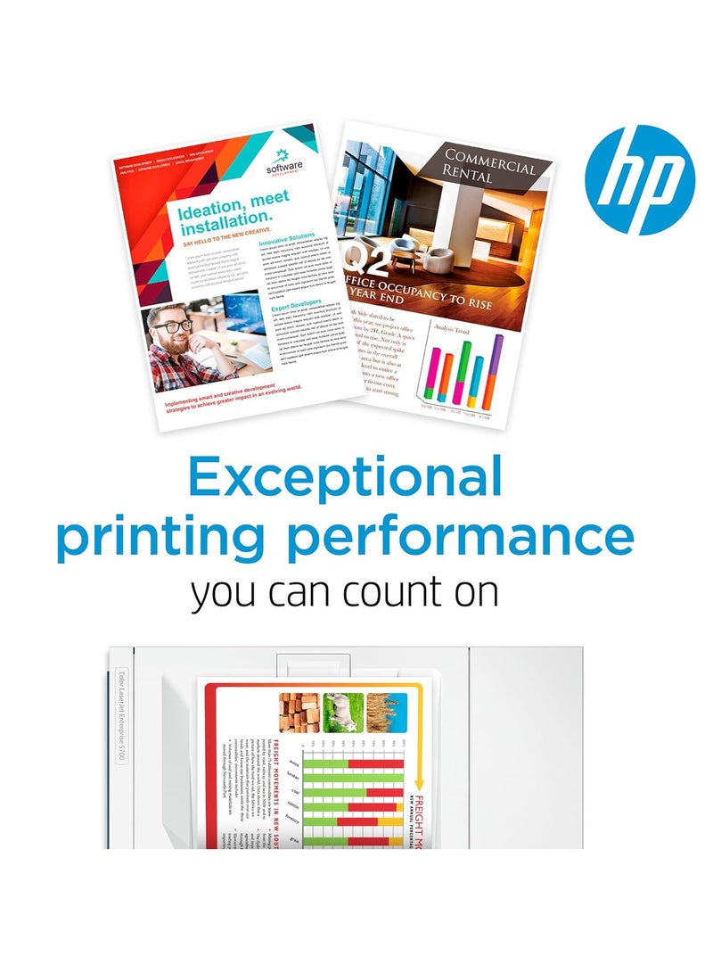 ص خرطوشة حبر ليزر جيت أرجوانية HP 207A، متوافقة مع طابعات HP LaserJet Pro M255 وM282 وM283  - Image 4