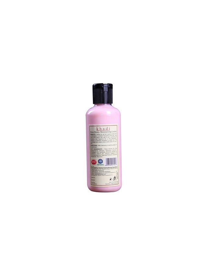 KHADI RISHIKESH Herbal Rose Honey Moisturizing Lotion Combo Set Pack Of - 210ml X 3 (630ml) - Image 2
