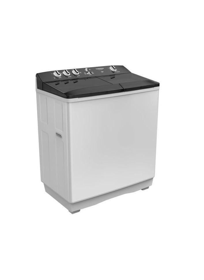 TORNADO Washing Machine Half Auto 10 Kg White x Black TVH-HM10TS(WK)  - Image 2