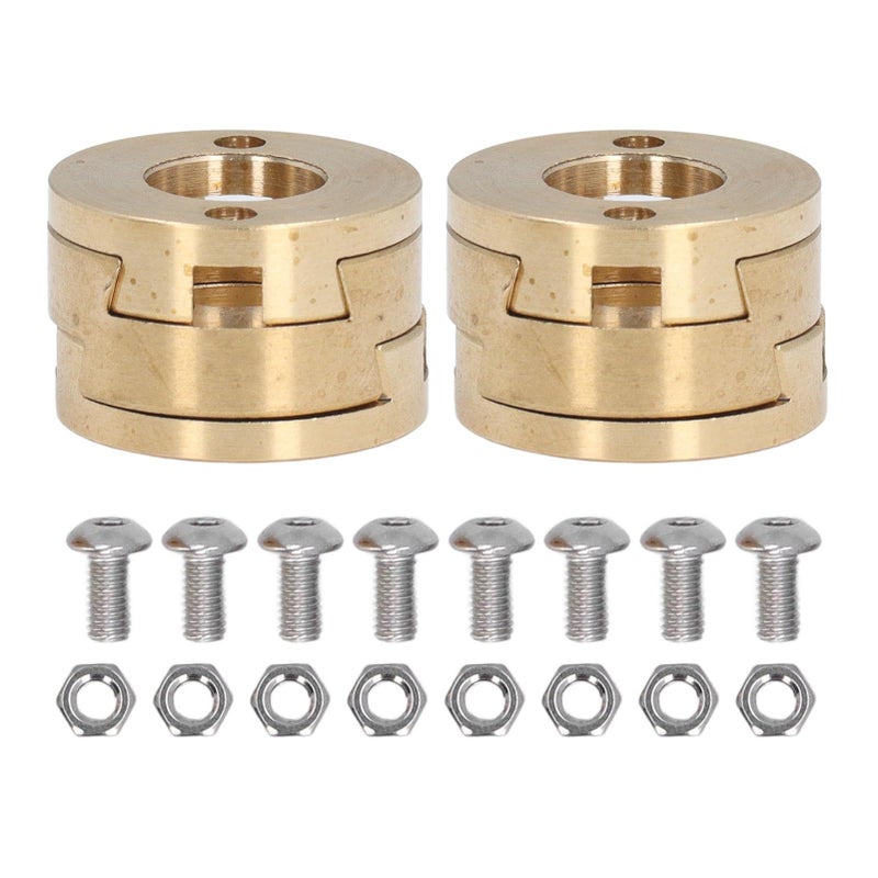2Pcs Metal 3D Printer Couplers for T8 Lead Screws 22mm Outer Diameter - Image 2