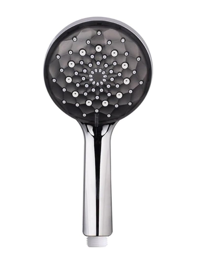 راس دوش 3D موديل عصري وانسيابي، ABS، أسود - Image 1