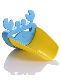 Children Water Trough Cartoon Crab Style-Hand Washing Aid Faucet Extender Silicone Plastic for Kids Babies (Blue/Yellow) - pzsku/Z05CDE87C534378ABF0FBZ/45/_/1704725888/b30a3f0f-9db8-42ec-bb4c-dd86da8f0582