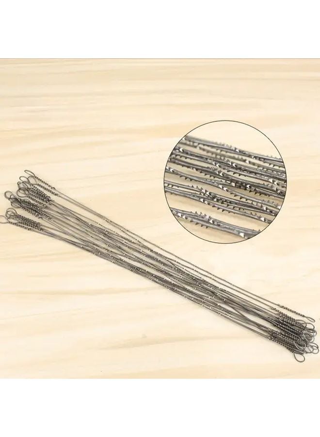 10pcs High Carbon Steel 300mm Spiral Saw Blade Fine Toothed Wood Cutting Discs - Image 4