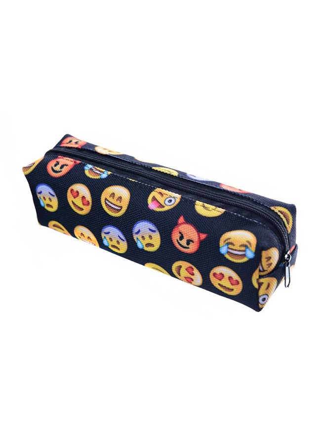 Emoji Pencil Case Black