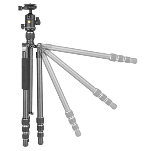 Vanguard Vesta GO 264CB Carbon Fiber Travel Tripod with VEO BH-60 Ball Head - Image 2