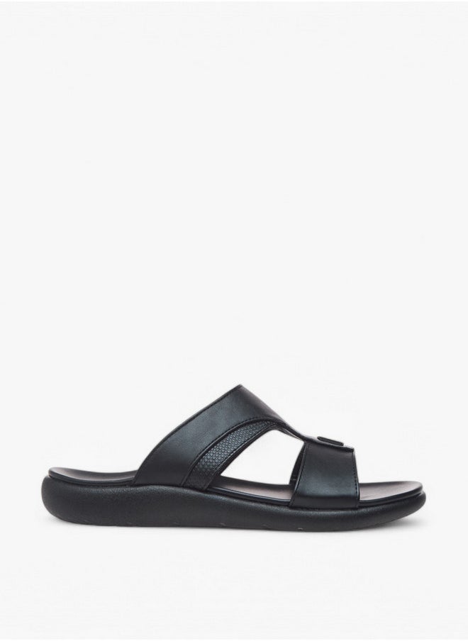 LBL by Shoexpress Textured Slip-On Arabic Sandals  - Image 2