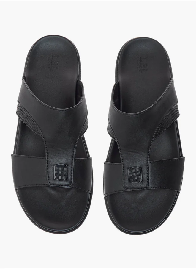 ال بي ال من شو اكسبرس Textured Slip-On Arabic Sandals
