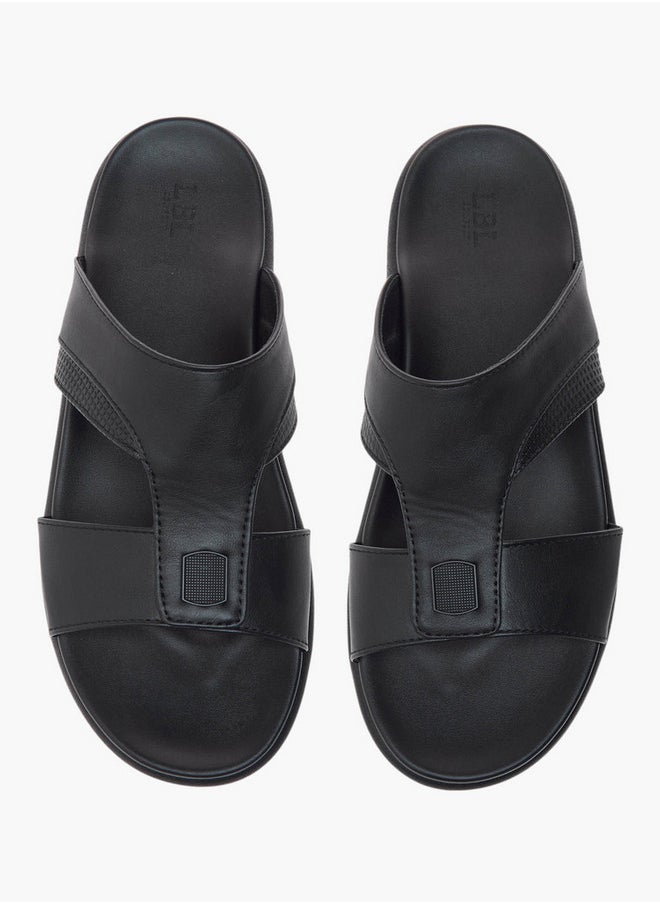 LBL by Shoexpress Textured Slip-On Arabic Sandals  - Image 1