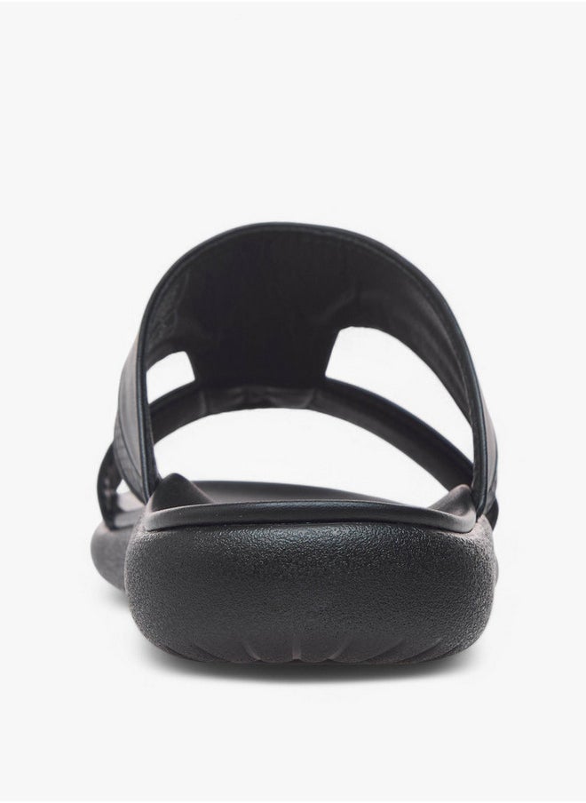 LBL by Shoexpress Textured Slip-On Arabic Sandals  - Image 4