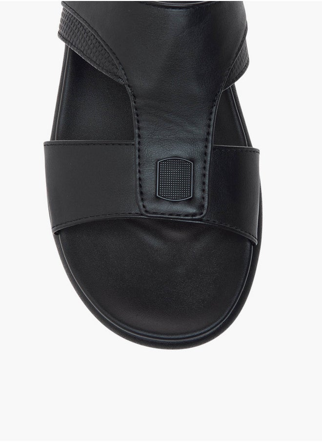 LBL by Shoexpress Textured Slip-On Arabic Sandals  - Image 3