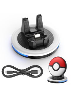 KASTWAVE Charging Station Compatible GO Plus + 2023, Charging Dock with Display Light, for  Charging Station Charger with Display Light Compatible with Poke Ball GO Plus Plus Accessories  - Image 1