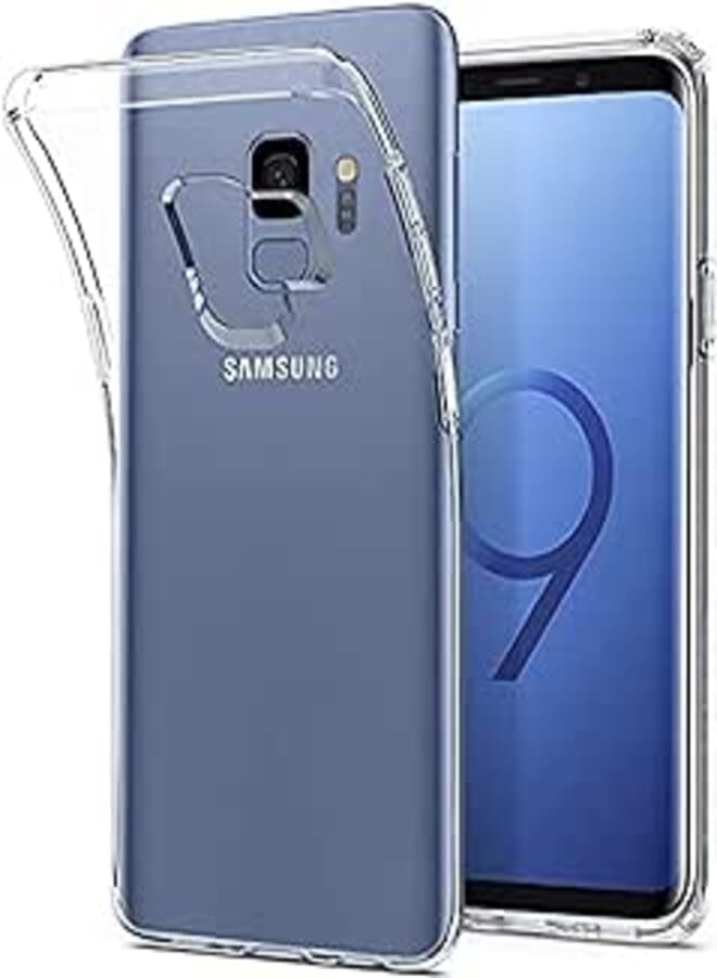 New Case Super Shine Crystal Clear Cover for Samsung Galaxy S9 Ultra Protection and Drop Absorbtion with 1.5mm Thin Case - Transparent