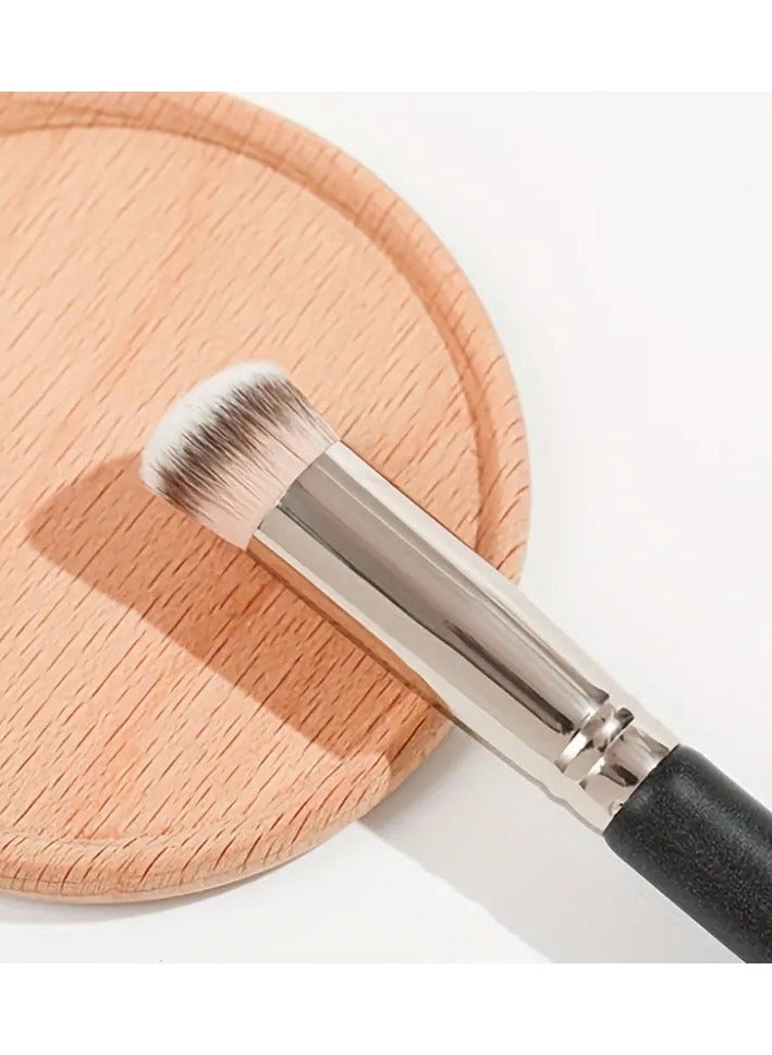 ORiTi Concealer Brush Under Eye Mini Flat Head Brush Prcision Concealer Blending Brush for Concealing Blending Setting Buffing with Powder Liquid Cream - Image 1