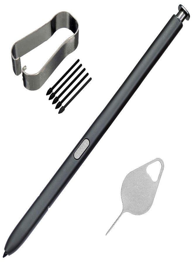 Bestdealing Galaxy S24 Ultra 5G S Pen Replacement S24 Ultra Pen with S24 Ultra Tips Nibs for Samsung Galaxy S24 Ultra 5G Touch Pen 6.8" SM-S928U S928W S928 with Needle Repair Part (No Bluetooth) (Titanium Black) - Image 1