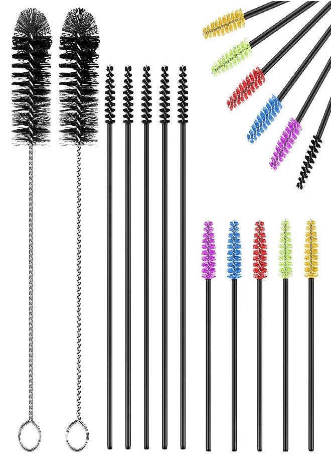 Perthlin - 62 Pieces 3 Size Hummingbird Feeder Cleaning Brush Mini Nylon Tube Brush Set Nylon Hummingbird Feeder Parts Cleaning for Baby Bottles, Tubes, Jars, Bird Feeder - Image 1