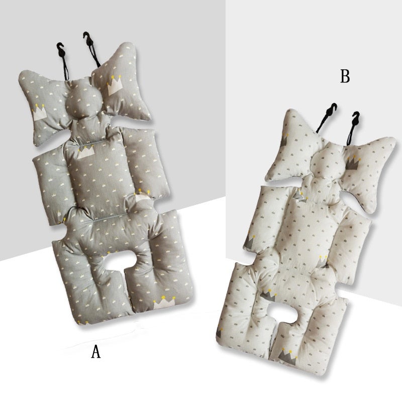 إسكدنيا بساط مبطن بوجهين من القطن لعربة الأطفال