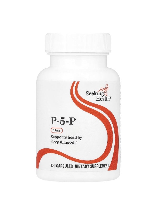 Seeking Health Seeking Health, P-5-P, 25 mg, 100 Capsules  - Image 1