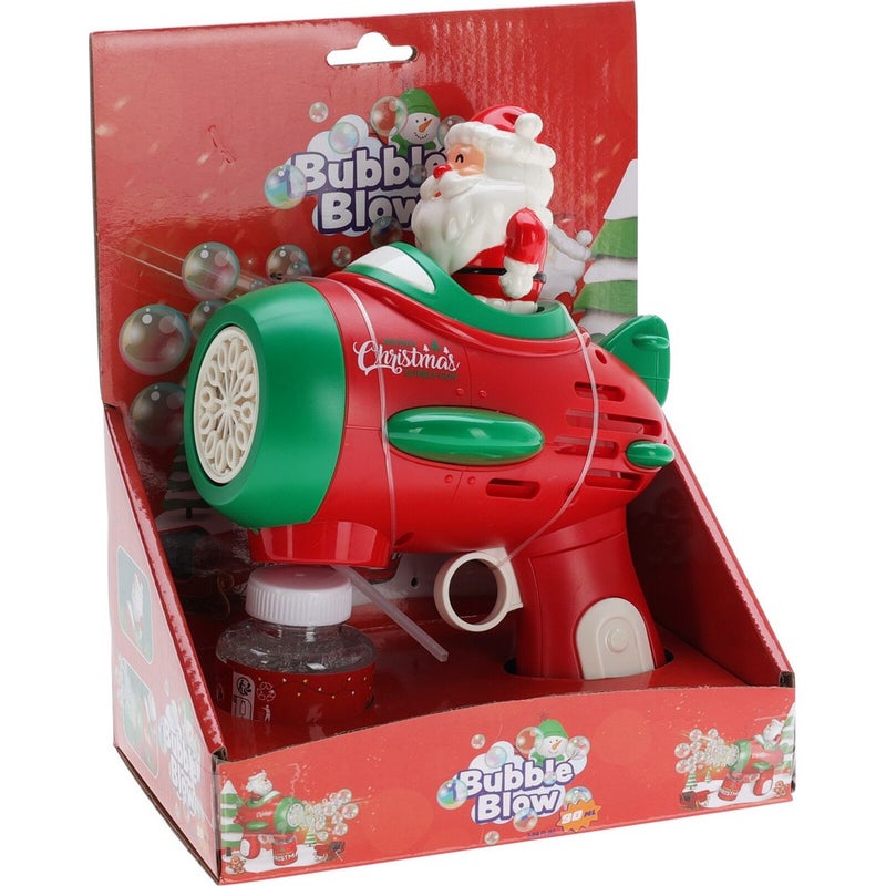 Koopman Bubble Blow Gun – Christmas Holiday Design Toy for Kids, Seasonal Festive Fun, Holiday Parties, Xmas Celebrations, and Family Entertainment - Image 3