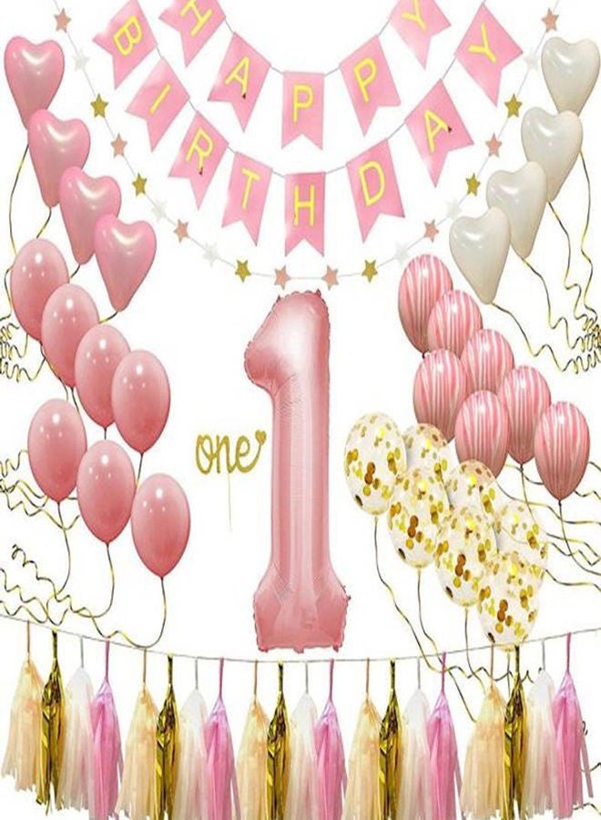 NIBEMINENT 1st Birthday Decoration Set - Image 1