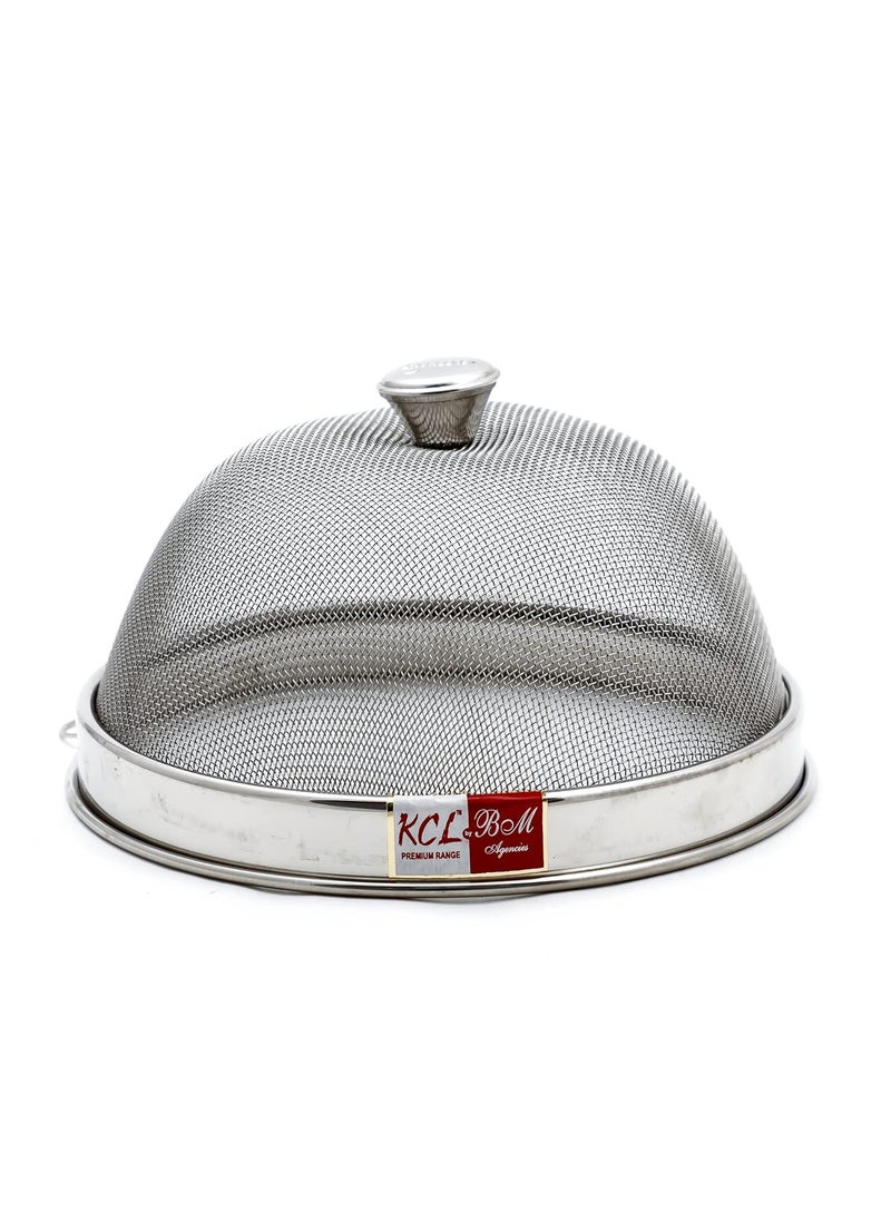 KCL KCL Stainless Steel Multipurpose Food Grade Mesh Dome for FoodFruitsVegetables Cover 1 Unit Dimension 25 CM 