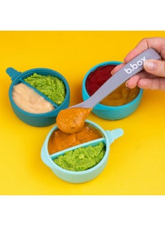 b.box Fill+Freeze (3-Pack) | Baby Food Containers | Food Grade Silicone: Freezer Safe, Microwave Safe, Dishwasher Safe | Use Alone Or With Fill+Feed | 85Ml (2.9Oz Or ⅓ Cup Capacity) Per Container  - Image 2