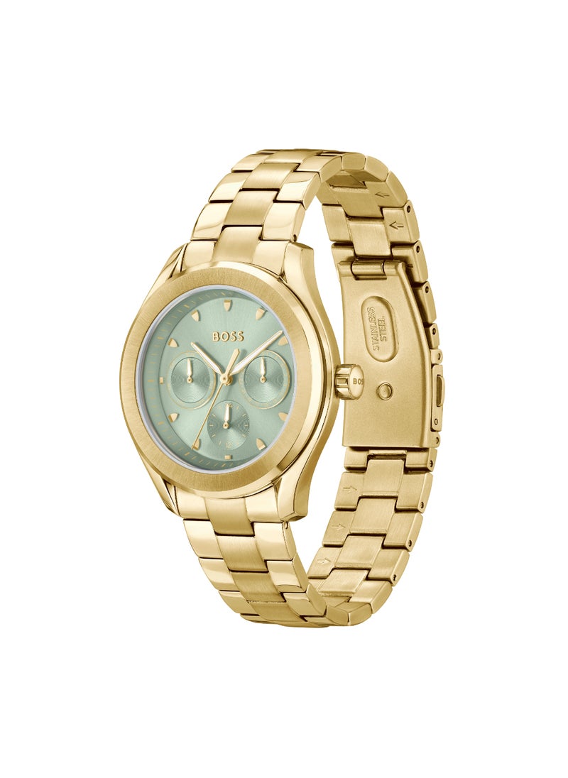 HUGO BOSS HUGO BOSS WATCH ROUND ANALOG WOMEN'S GREEN CASE WATCH - 1502745  - Image 1