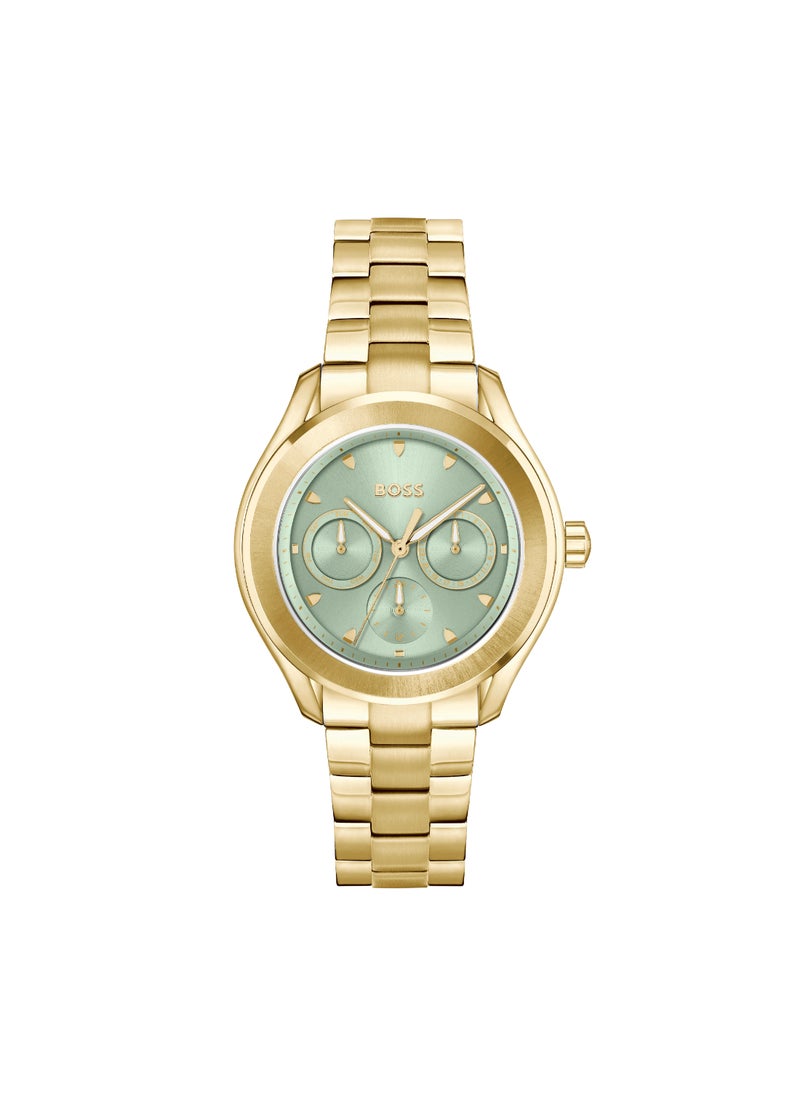 HUGO BOSS HUGO BOSS WATCH ROUND ANALOG WOMEN'S GREEN CASE WATCH - 1502745  - Image 3