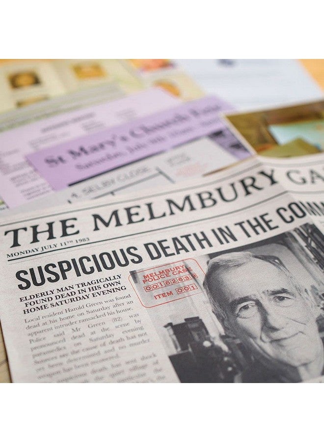 thinkfun ثينك فن كولد كيس: رشة من القتل - لعبة غموض جريمة في صندوق للأعمار 14 وما فوق - Image 5