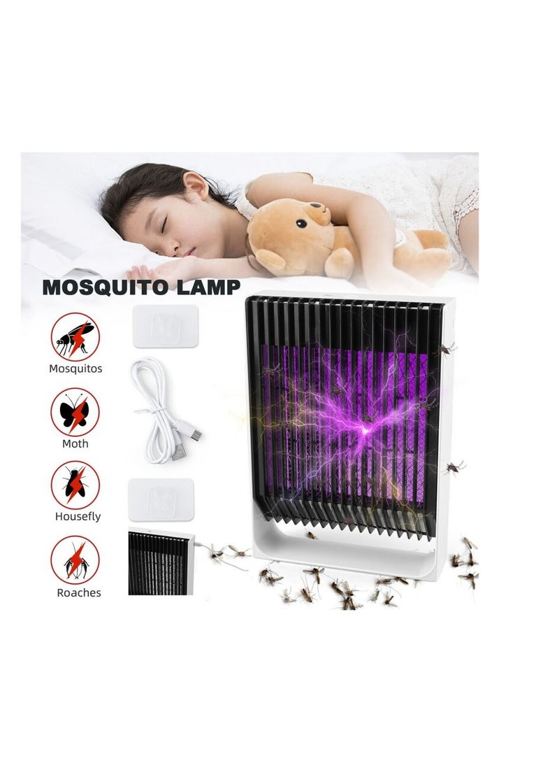 ARNOTEC Electric Insect Killer UV Mosquito Lamp Mosquito Trap Fly Zapper USB Charging Mosquito Protection Electric Fly Trap for Home Kitchen Bedroom Dining Room  - Image 4