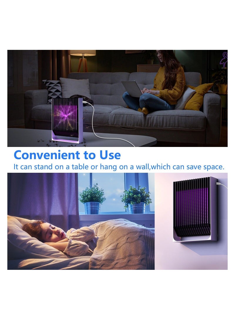 ARNOTEC Electric Insect Killer UV Mosquito Lamp Mosquito Trap Fly Zapper USB Charging Mosquito Protection Electric Fly Trap for Home Kitchen Bedroom Dining Room  - Image 5
