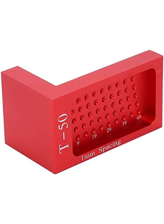 Aluminum Alloy T Type Scribe Mark Tool Rustproof Woodworking Measuring Gauge - Image 1