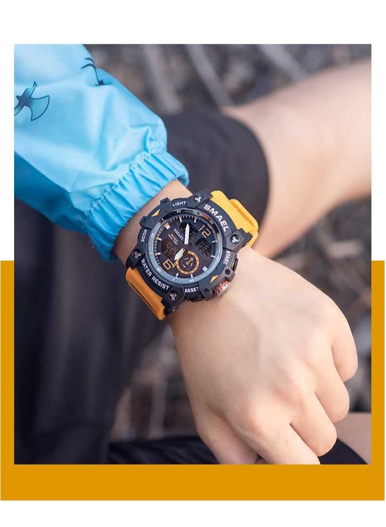 SMAEL Outdoor Sports Digital Watch Wristwatch LED Stopwatch Waterproof  - Image 3