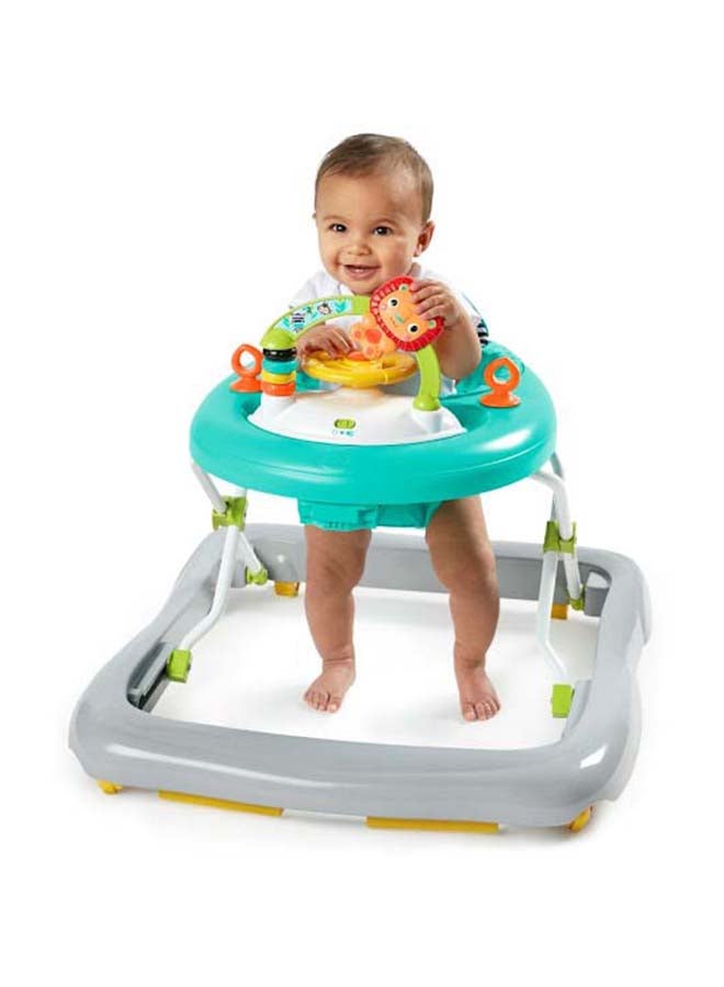 Bright Starts Zig Zag Zebra Walker With Easy Fold Frame For Storage - Image 2