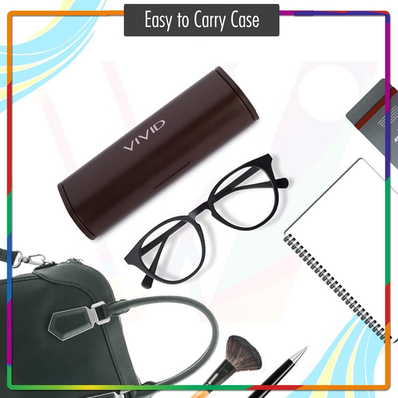 Vivid غطاء علبة نظارات VIVID Vision للبالغين خفيف الوزن للجنسين - Image 5