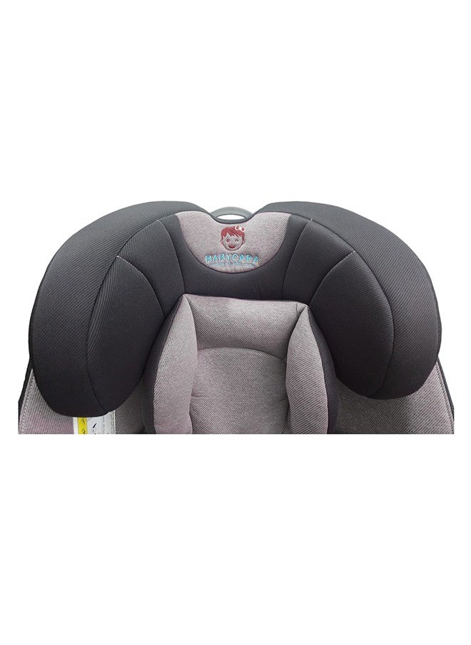 360 تدوير أمان مقعد سيارة  مع نظام ISOFIX ورباط علوي من عمر 0 إلى 12 سنة تقريبًا