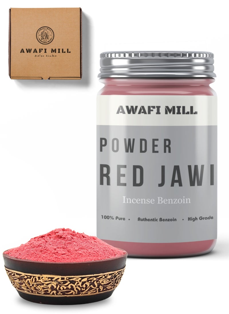 Awafi Mill Red Jawi Powder | Fine Aromatic Incense Resin Powder  - Image 1