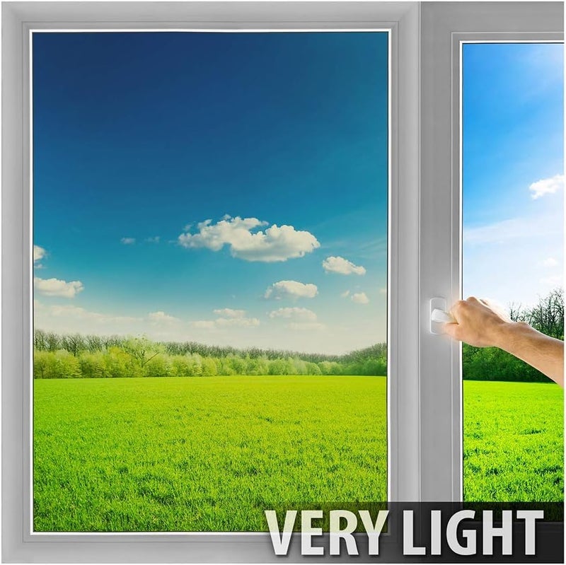 Cosmos Star Peel & Stick Window Film Transparent High Heat Rejection & Uv Cut (20"X80" Inches, Very Light Black Film) - Image 3