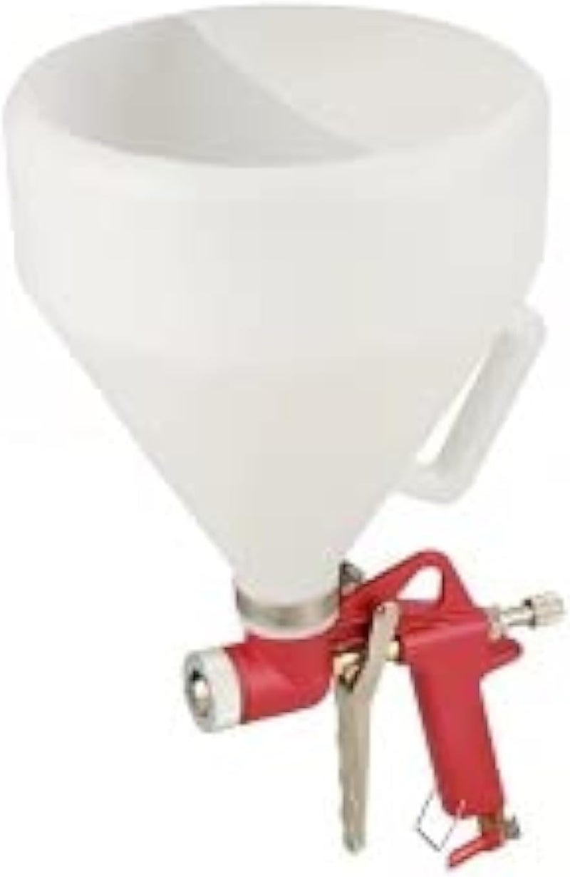 AQ AQSON AQSON Professional 6L Air Hopper Spray Gun with 3 Interchangeable Nozzles for Ceiling and Wall Texture Painting - Image 1