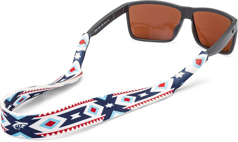 Pilotfish Neoprene Sunglasses Strap – Neoprene Eyewear Retainer, Secure Floating Sunglass Cord with Anti-Slip Ends - Image 1