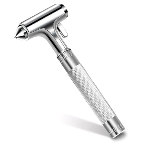Tesheer for Tesla Glass Breaker Window Breaker Seatbelt Cutter Safety Hammer Car Window Breaker Tool Seatbelt Cutter Emergency Rescue Tools Metal Window Hammer Car Accessories - Image 1