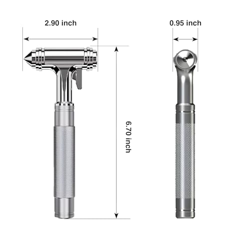 Tesheer for Tesla Glass Breaker Window Breaker Seatbelt Cutter Safety Hammer Car Window Breaker Tool Seatbelt Cutter Emergency Rescue Tools Metal Window Hammer Car Accessories - Image 4