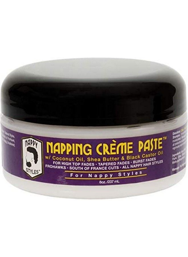 Nappy Styles Barber Grooming Coconut Shea Castor Napping Creme 8Oz Hp00011 - Image 3